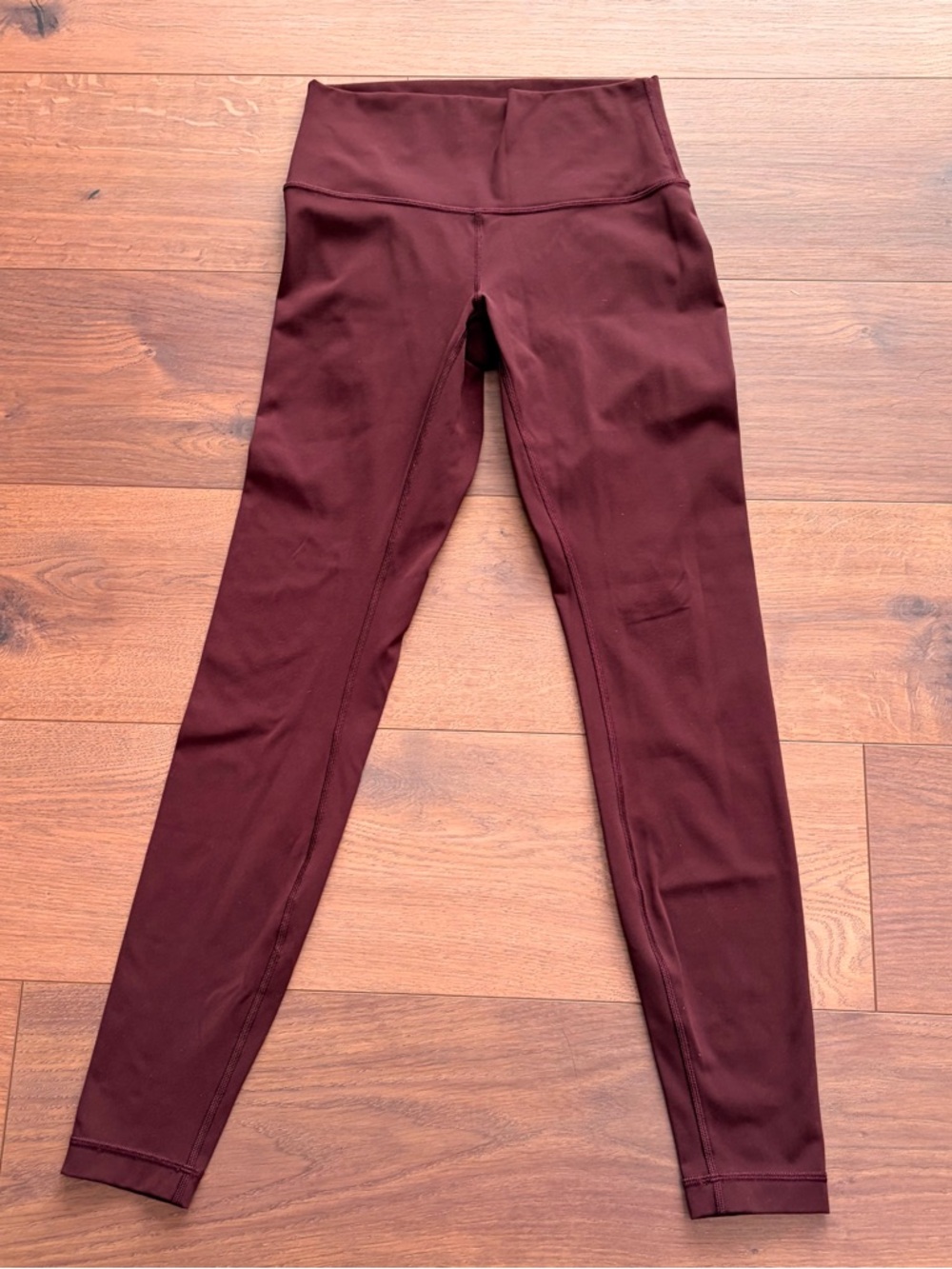 Lulu High-Rise Maroon Leggings